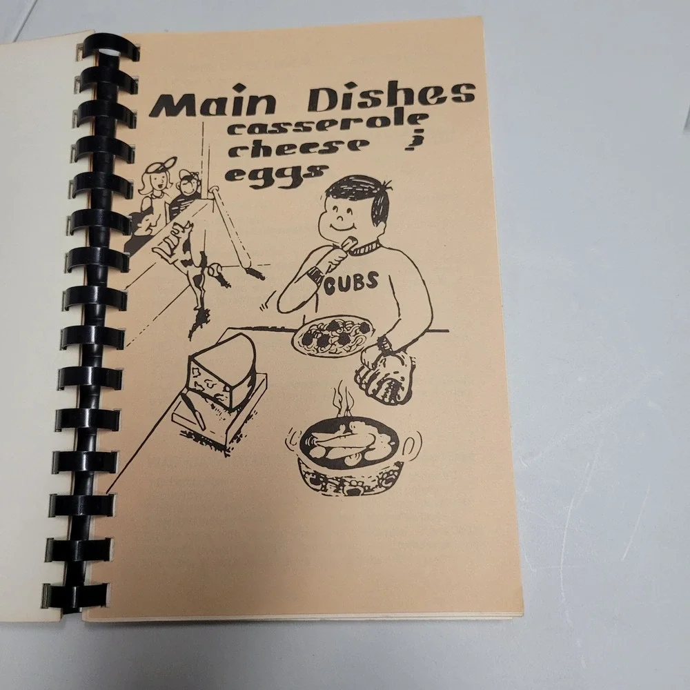 St Peters Cook Book 125th Anniversary Oconto Wisconsin 1857-1982 Vintage